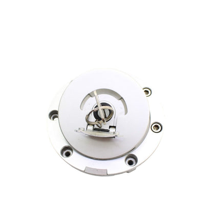 2004 - 2020 HONDA CBR600RR GAS CAP LID COVER SILVER KEY STOCK