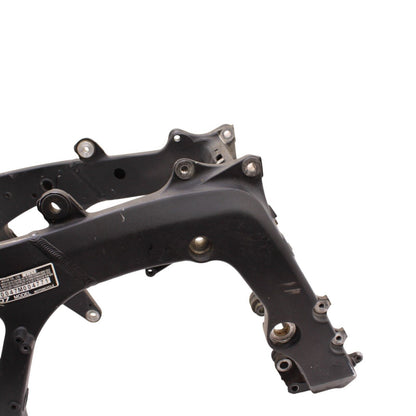 2007 - 2012 HONDA CBR600RR FRAME STRAIGHT CHASSIS BLACK BLACK STRAIGHT