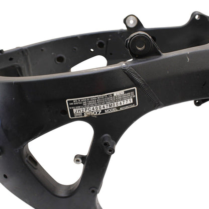2007 - 2012 HONDA CBR600RR FRAME STRAIGHT CHASSIS BLACK BLACK STRAIGHT