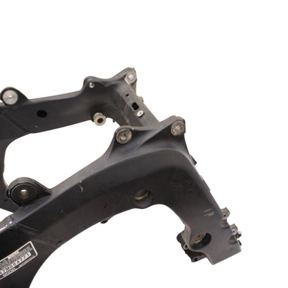 2007 - 2012 HONDA CBR600RR FRAME STRAIGHT CHASSIS BLACK BLACK STRAIGHT