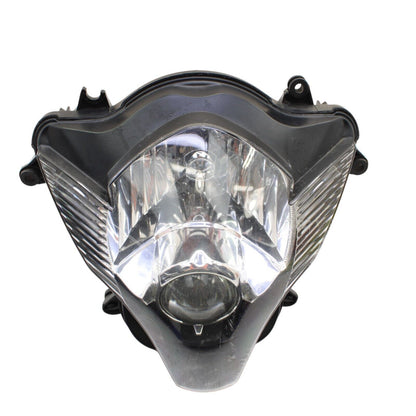 2006 2007 SUZUKI GSXR600 GSXR750 HEADLIGHT FRONT HEAD LIGHT LAMP BLACK STOCK