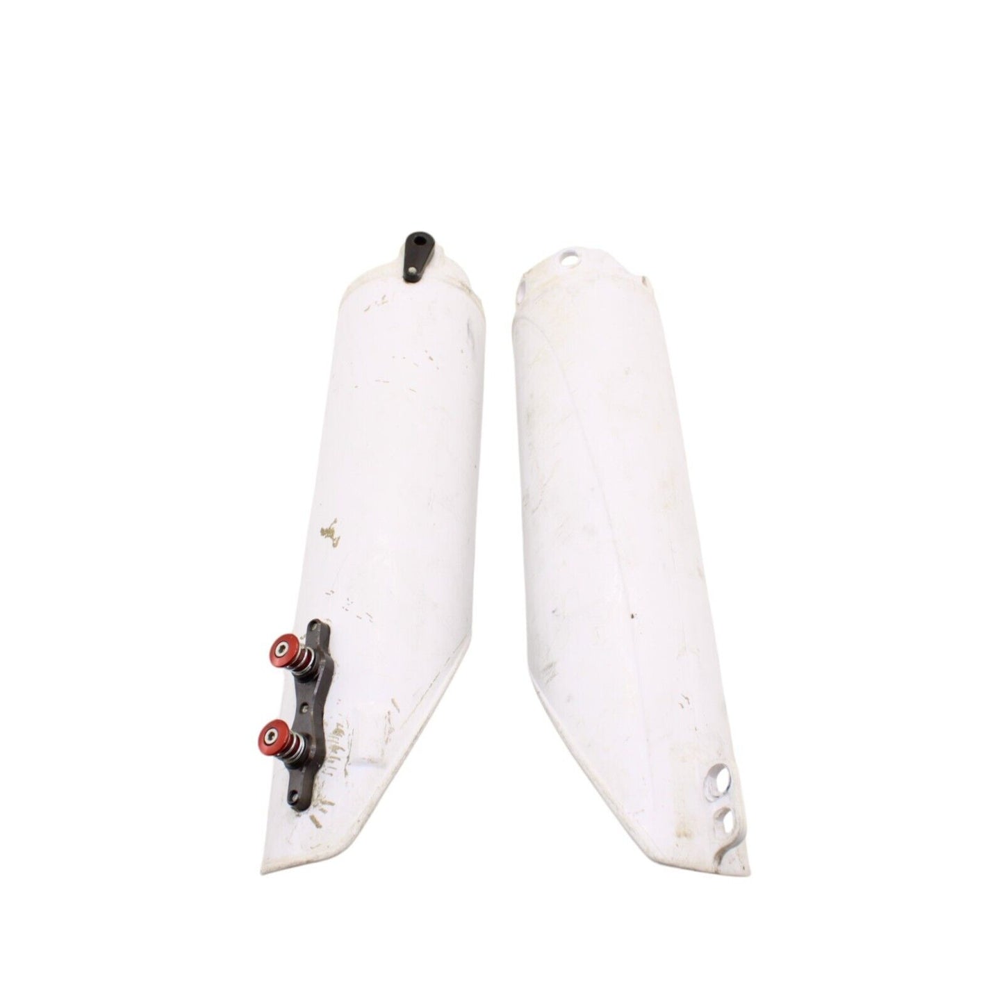 2007 Honda CRF 450R Front Left Right Fork Guards Shields Covers Carbon Fiber