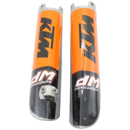 1999 KTM 250 Wrap Around Fork Guards PLASTICS LEFT RIGHT 2000-2015