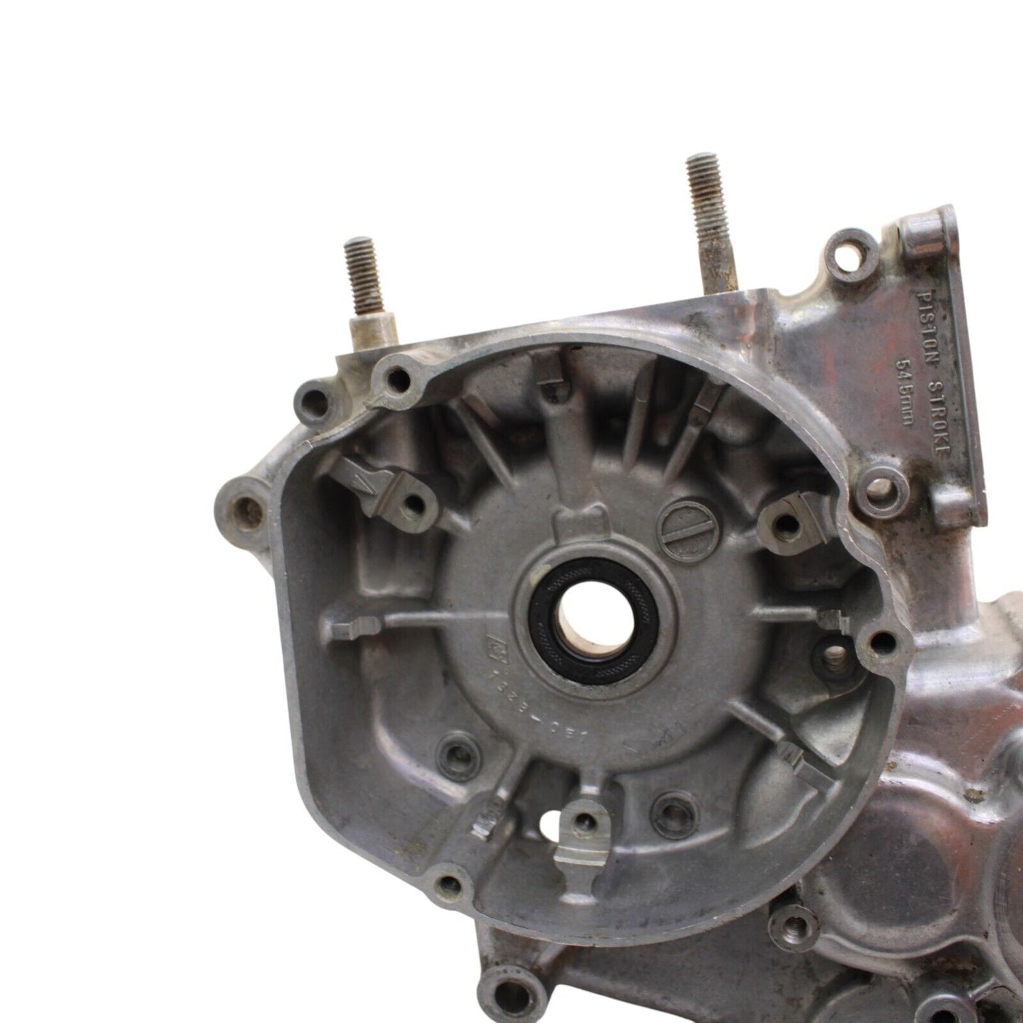 1992 - 1995 Suzuki RM125 Left Crankcase Half Crank Case SILVER