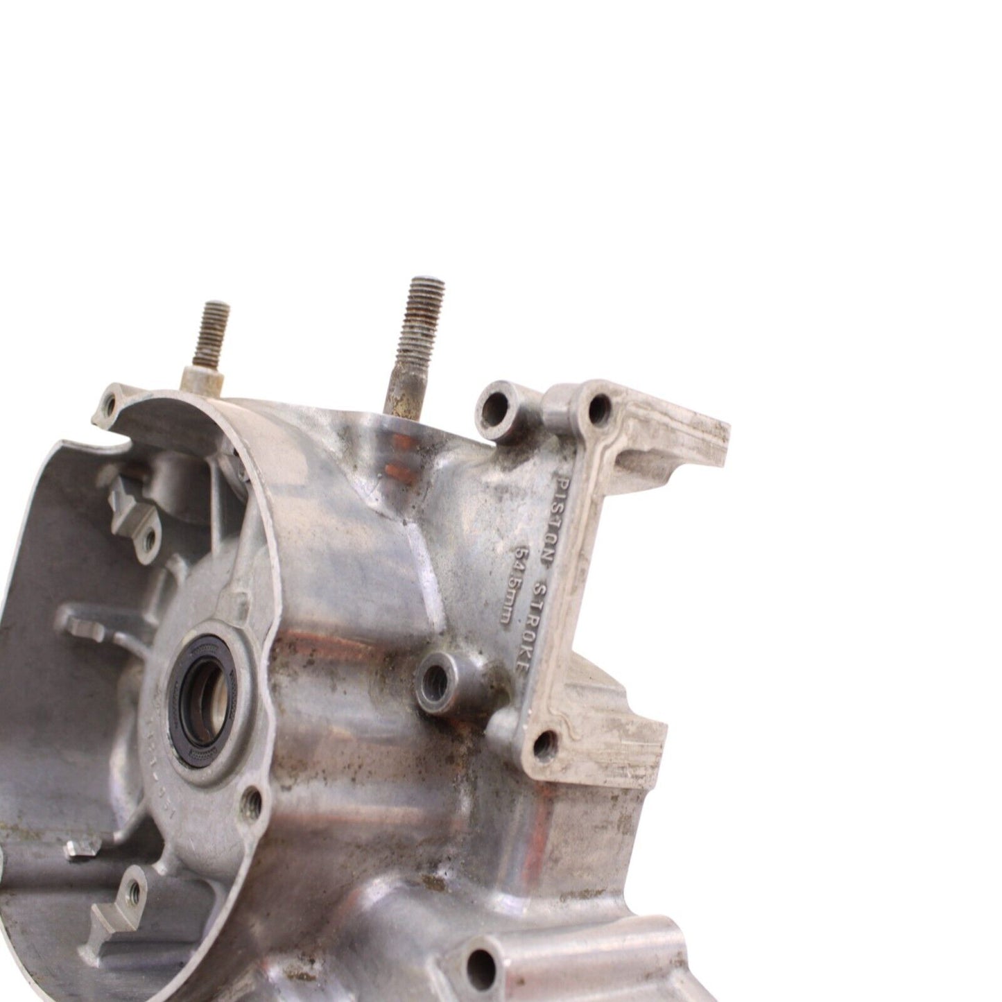 1992 - 1995 Suzuki RM125 Left Crankcase Half Crank Case SILVER