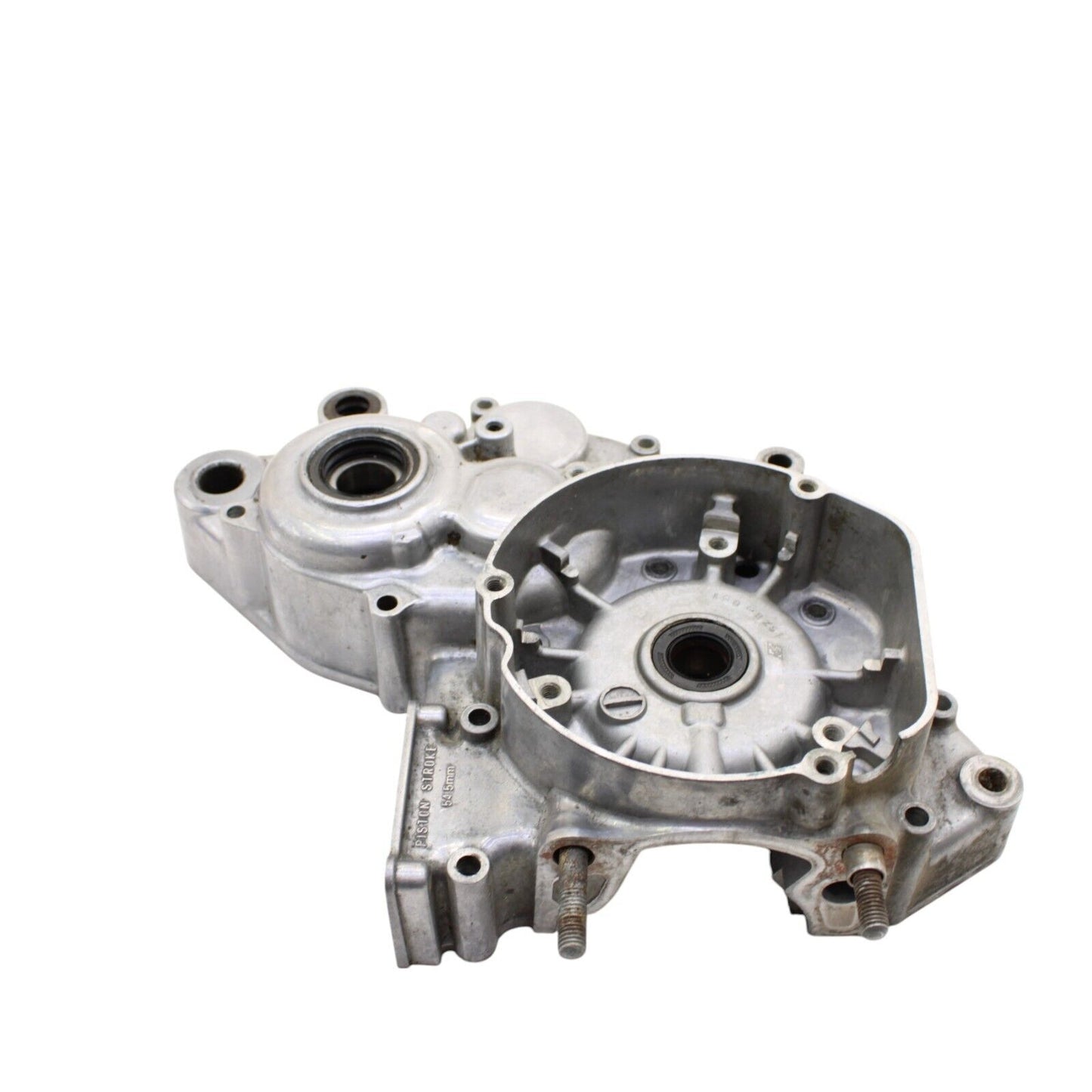 1992 - 1995 Suzuki RM125 Left Crankcase Half Crank Case SILVER