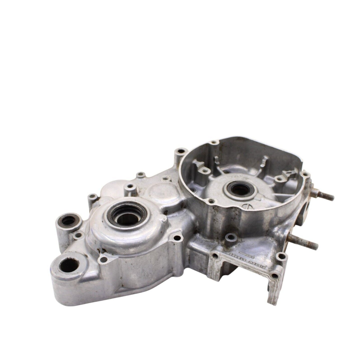 1992 - 1995 Suzuki RM125 Left Crankcase Half Crank Case SILVER