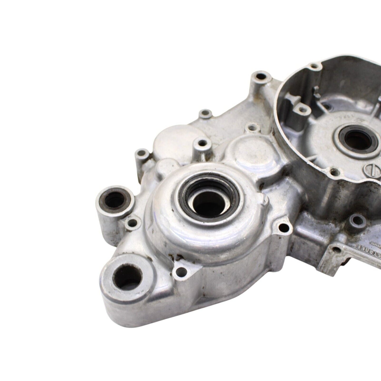 1992 - 1995 Suzuki RM125 Left Crankcase Half Crank Case SILVER
