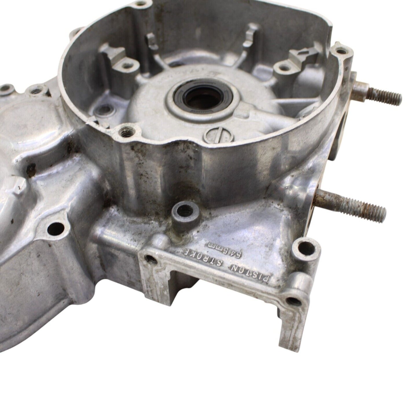 1992 - 1995 Suzuki RM125 Left Crankcase Half Crank Case SILVER