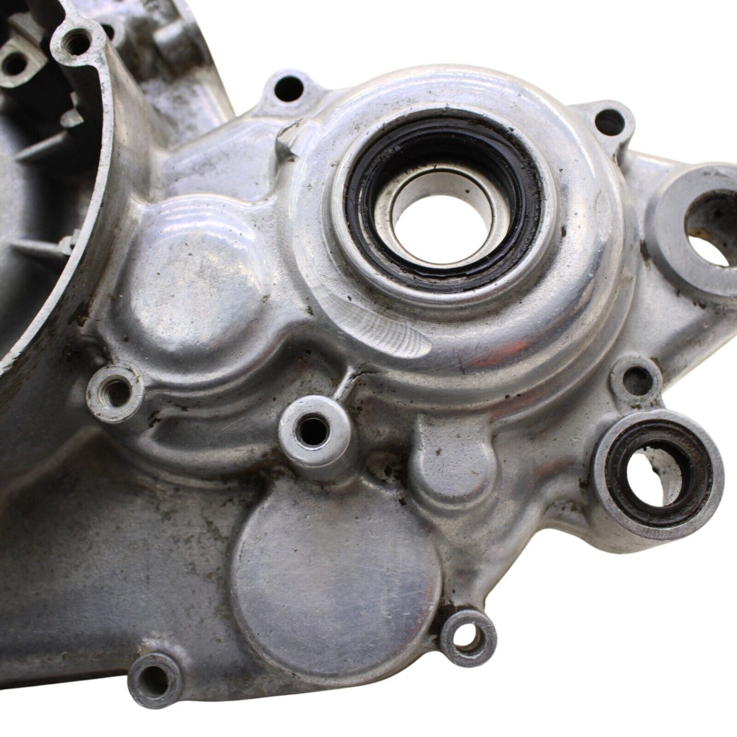 1992 - 1995 Suzuki RM125 Left Crankcase Half Crank Case SILVER