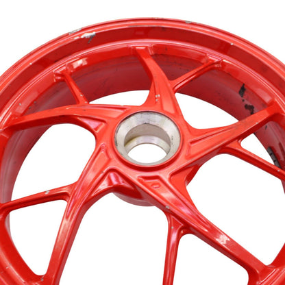 2020 - 2023 DUCATI PANIGALE V2 REAR RIM WHEEL RED * SLIGHT BEND*
