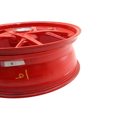 2020 - 2023 DUCATI PANIGALE V2 REAR RIM WHEEL RED * SLIGHT BEND*