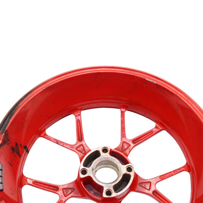 2020 - 2023 DUCATI PANIGALE V2 REAR RIM WHEEL RED * SLIGHT BEND*