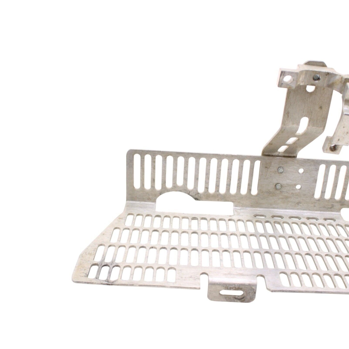 2005 - 2007 SUZUKI RMZ450 RADIATOR GUARDS SILVER STOCK