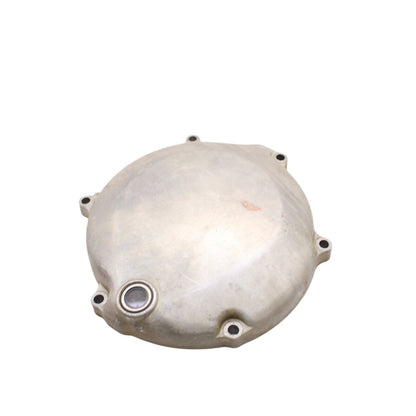 1999 - 2002 KAWASAKI KX125 CRANKCASE CLUTCH COVER RIGHT SIDE ENGINE CAP SILVER