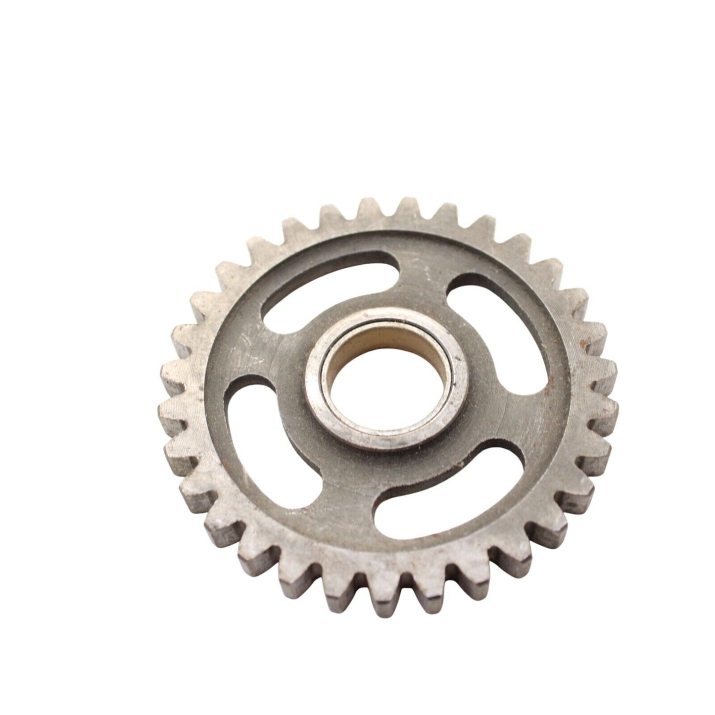 1994 - 1998 KAWASAKI KX125 KICK START SHAFT GEAR SILVER KICKER GEARS STOCK