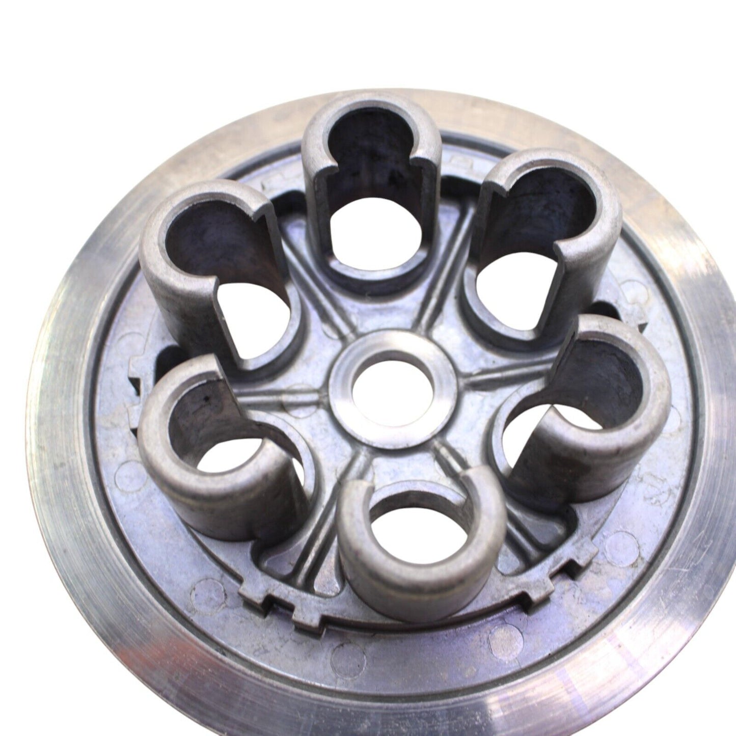 1998 - 2001 HONDA CR250R CLUTCH PRESSURE PLATE SILVER STOCK