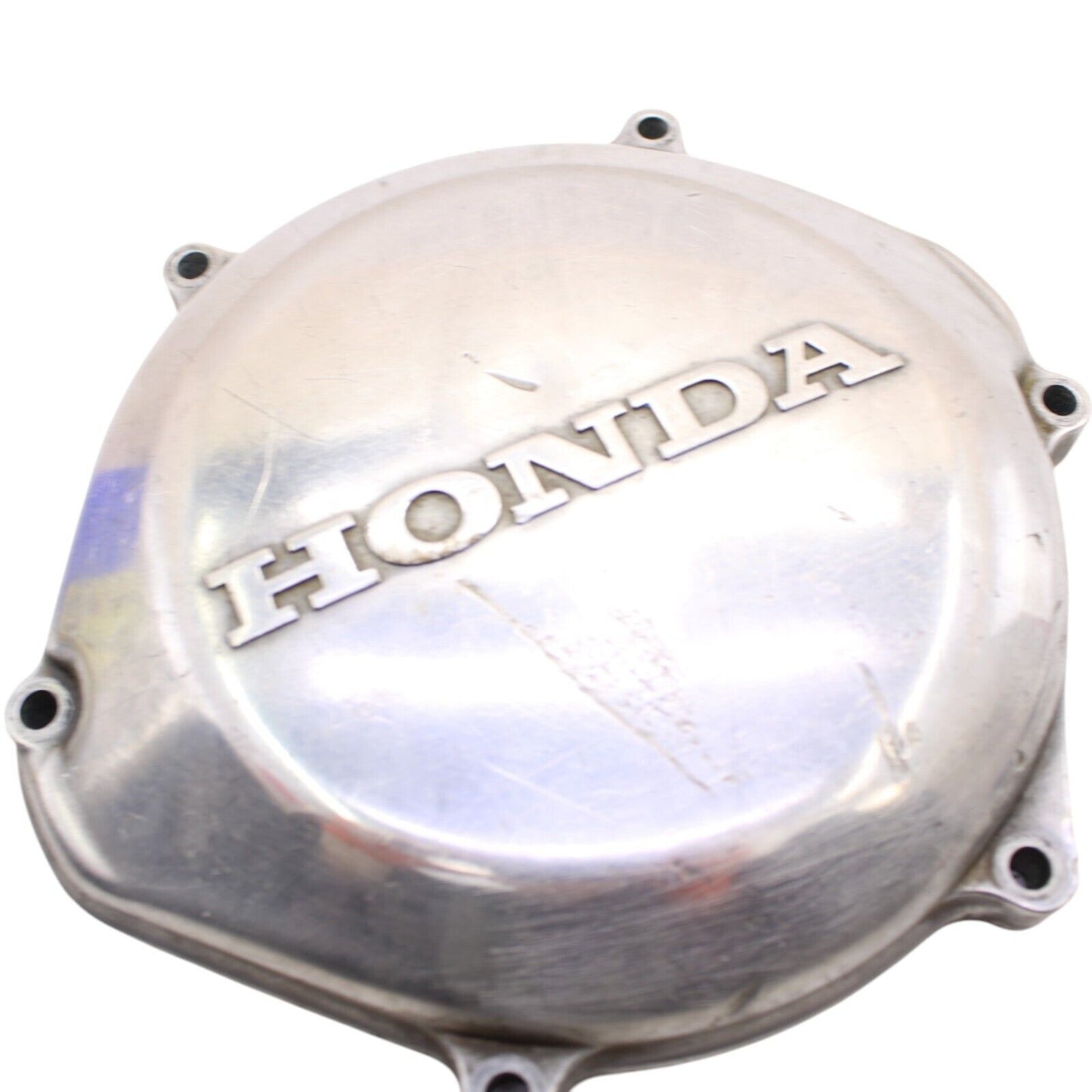 1997 - 2001 HONDA CR250R ENGINE CLUTCH CASE COVER SILVER