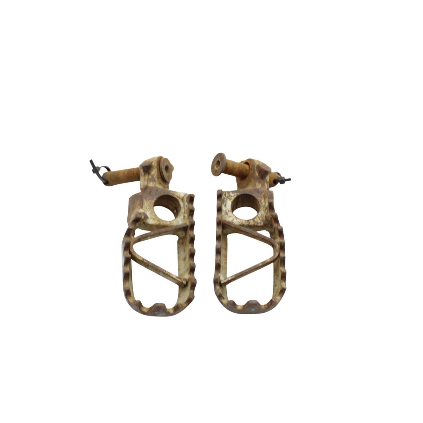 1992 - 1994 KAWASAKI KX125 FOOTREST FOOT PEGS STEP CONTROL LEFT RIGHT