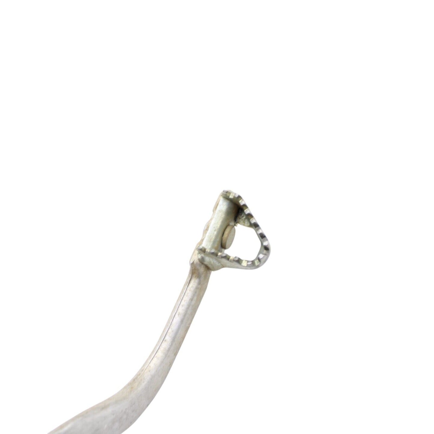 2000 2001 HONDA CR125R REAR BRAKE PEDAL Foot Lever SILVER STOCK