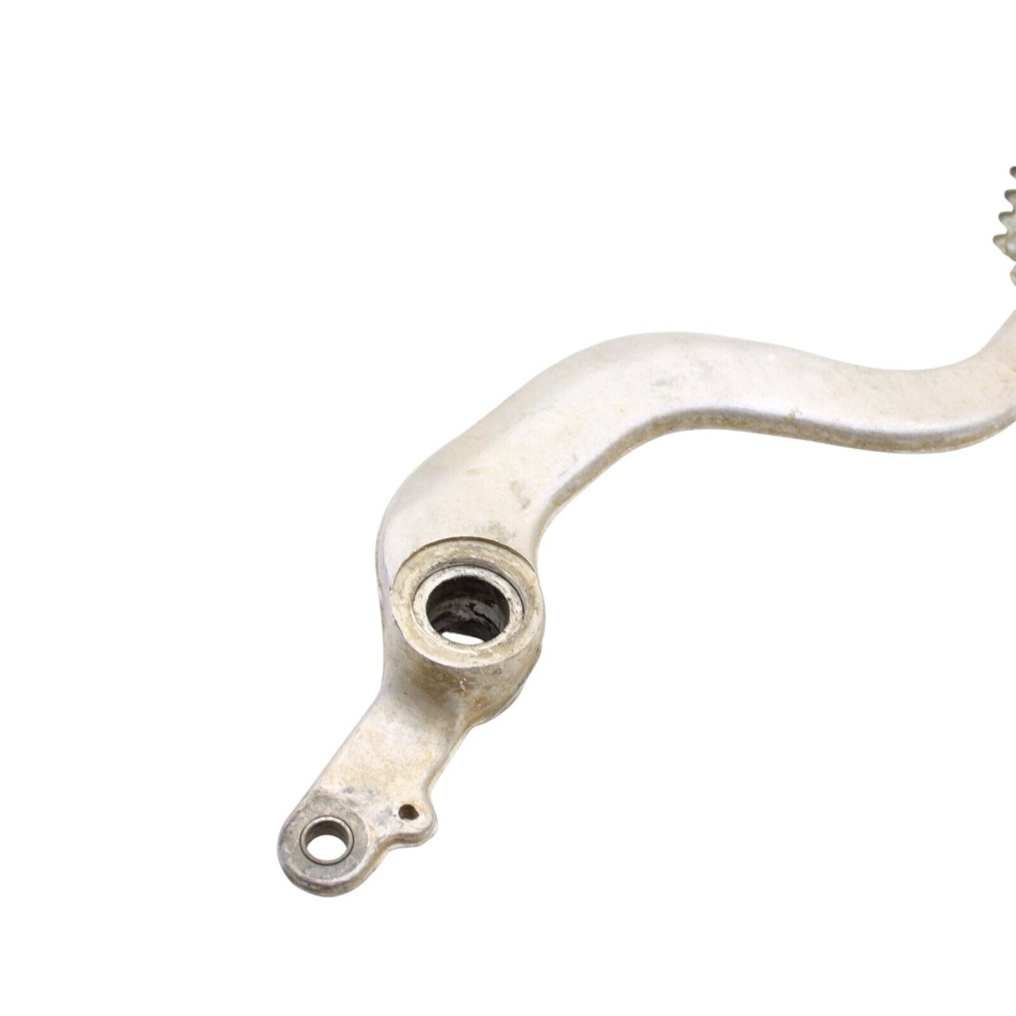 2000 2001 HONDA CR125R REAR BRAKE PEDAL Foot Lever SILVER STOCK