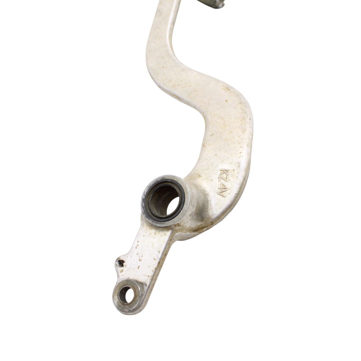 2000 2001 HONDA CR125R REAR BRAKE PEDAL Foot Lever SILVER STOCK