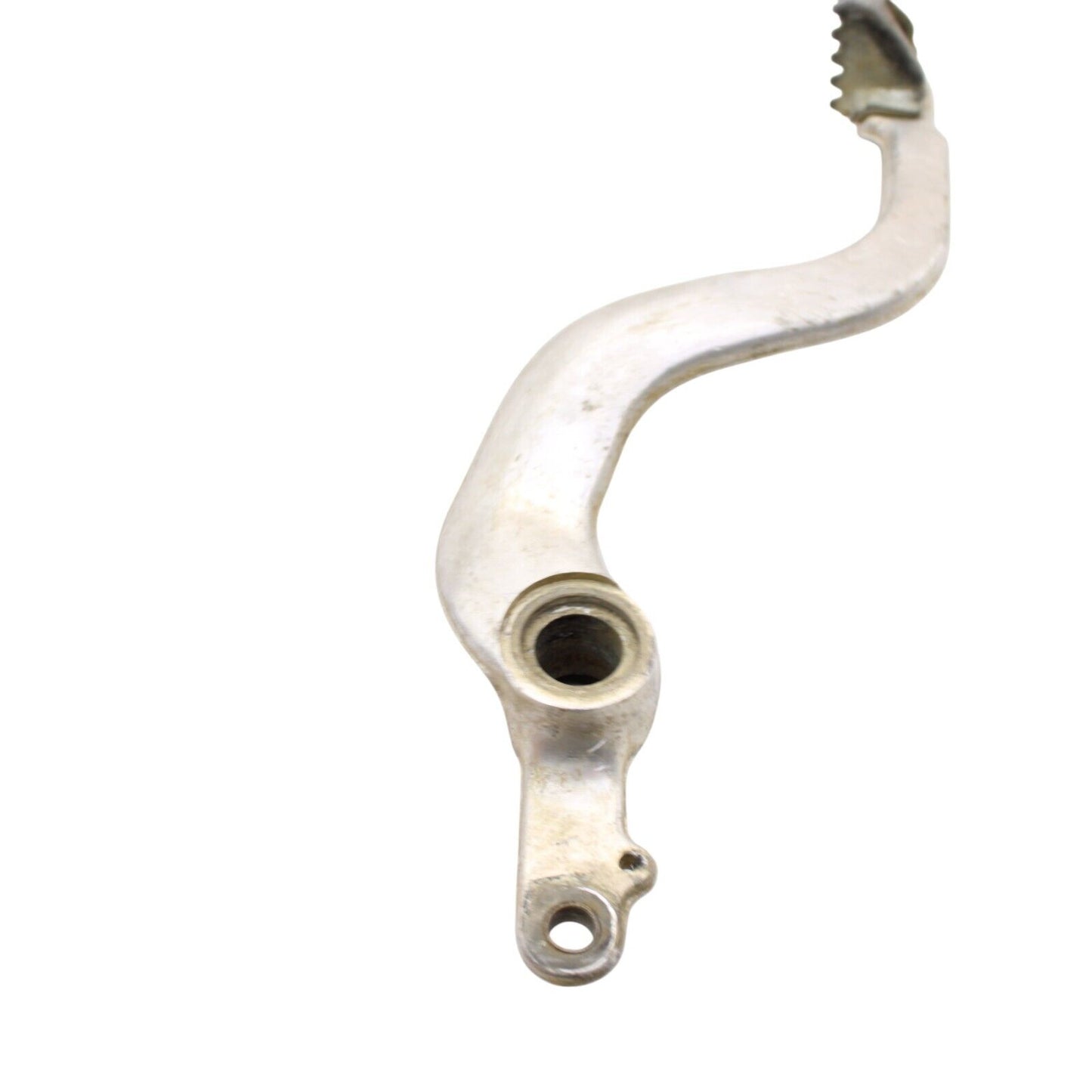 2000 2001 HONDA CR125R REAR BRAKE PEDAL Foot Lever SILVER STOCK