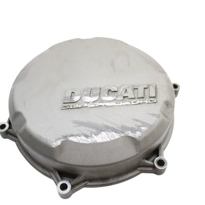 2016 - 2019 DUCATI PANIGALE 959 CLUTCH COVER ENGINE MOTOR SILVER BOLTS