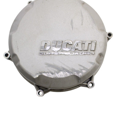2016 - 2019 DUCATI PANIGALE 959 CLUTCH COVER ENGINE MOTOR SILVER BOLTS