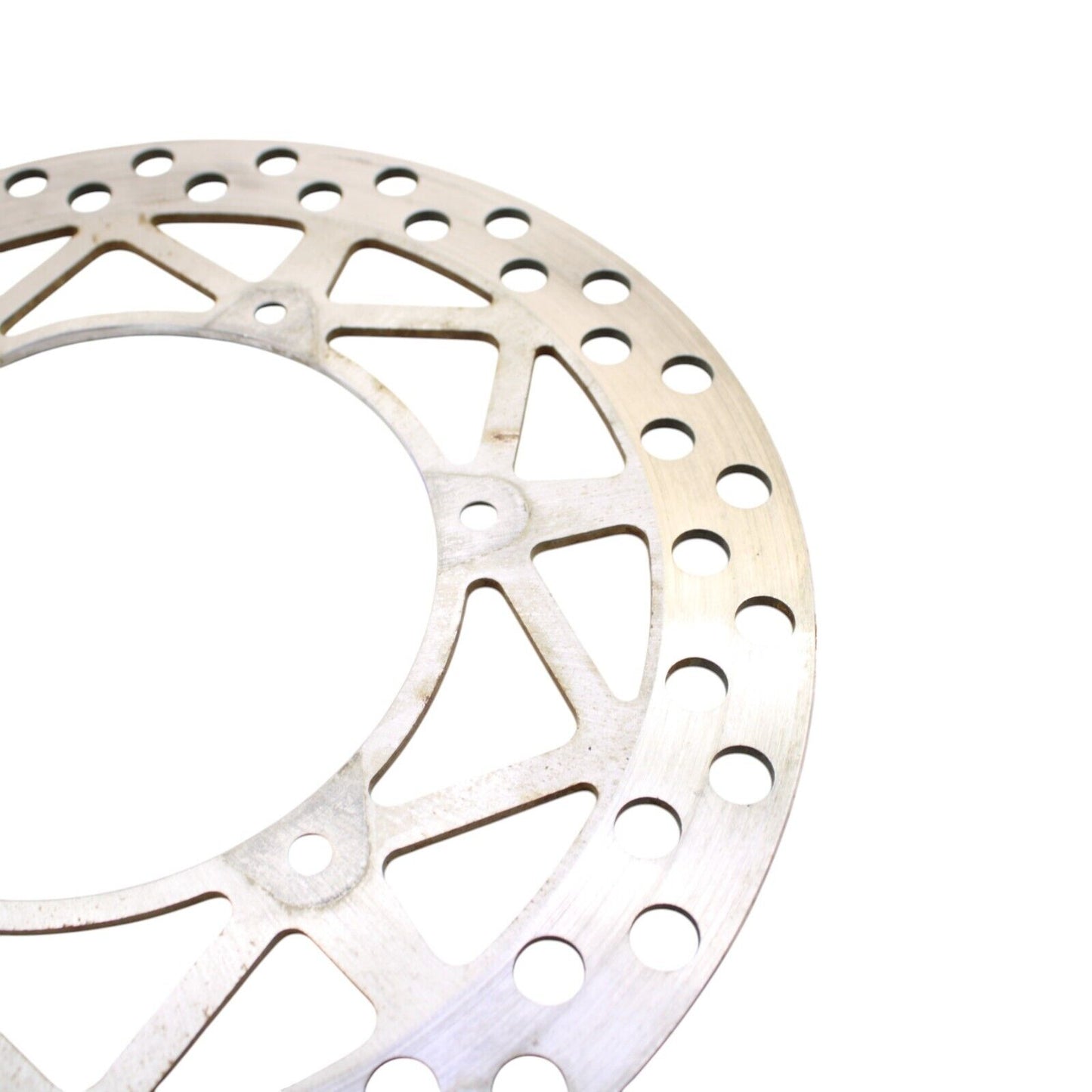 1994 1995 YAMAHA YZ125 FRONT BRAKE ROTOR SILVER STRAIGHT STOCK