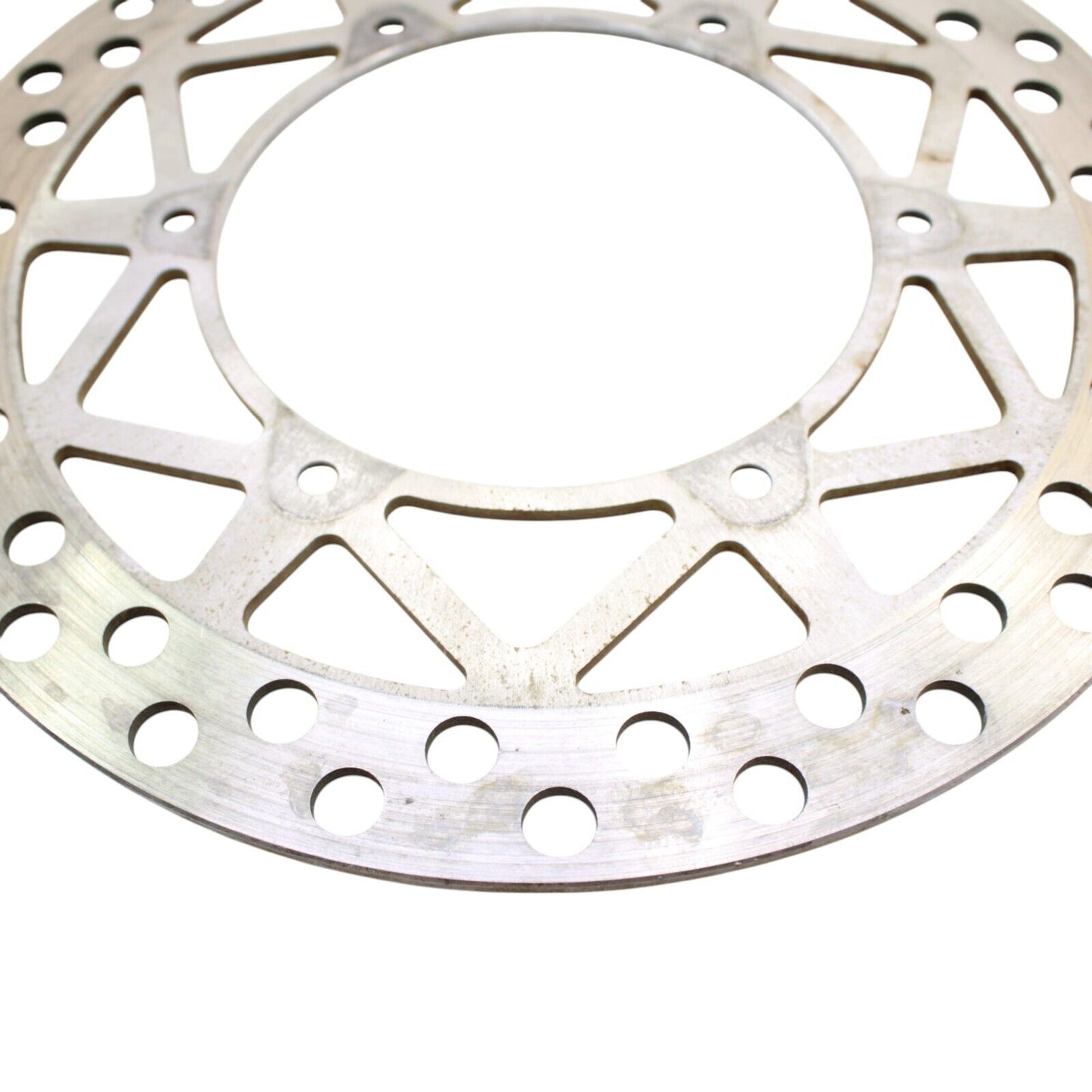 1994 1995 YAMAHA YZ125 FRONT BRAKE ROTOR SILVER STRAIGHT STOCK