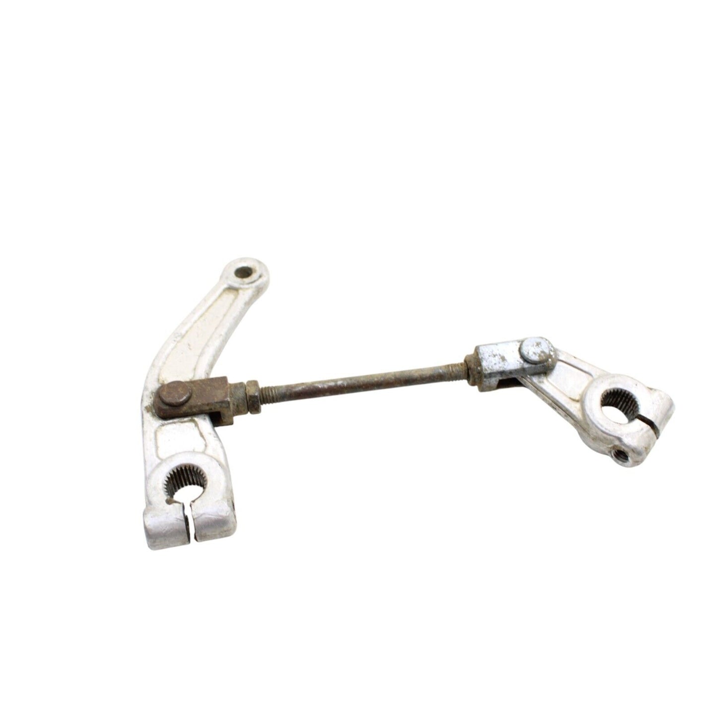 1982 YAMAHA YZ490 SHIFTER LINKAGE Shaft Shifter Mechanism Gear Selector SILVER
