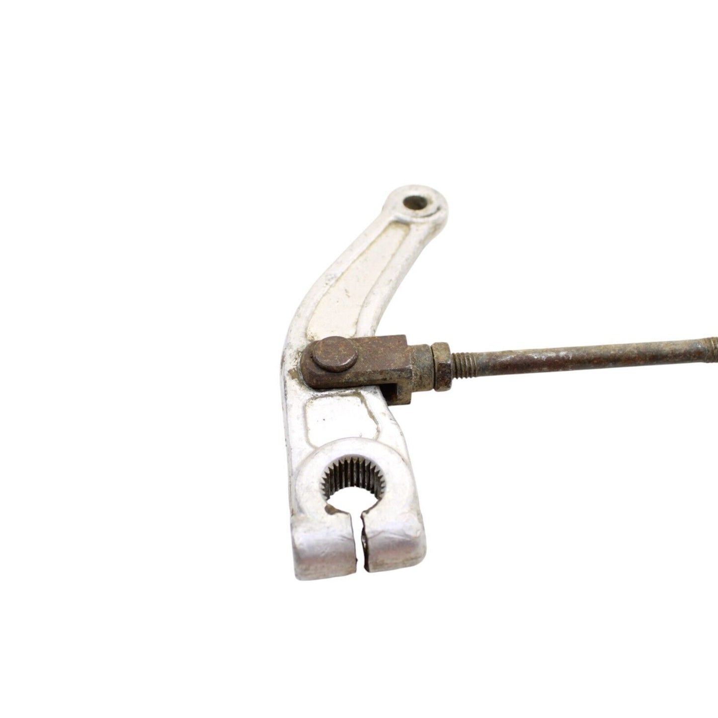 1982 YAMAHA YZ490 SHIFTER LINKAGE Shaft Shifter Mechanism Gear Selector SILVER