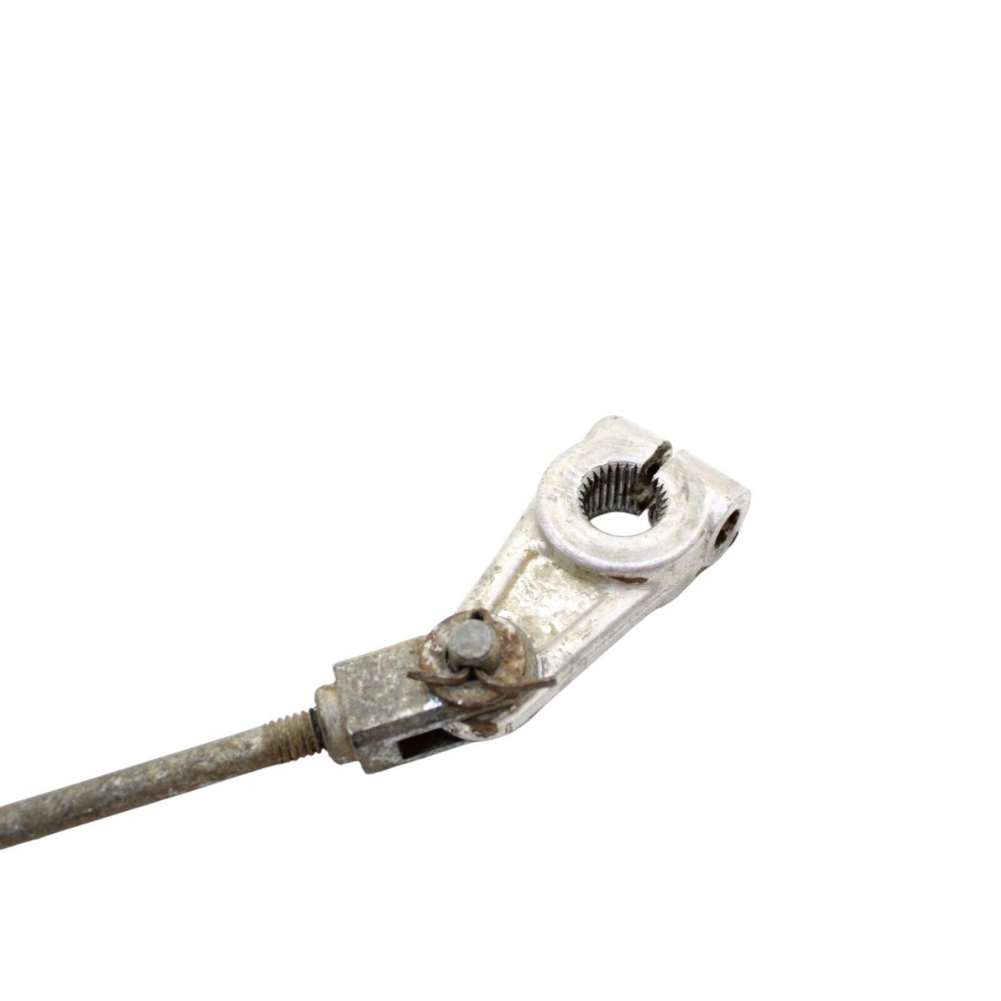 1982 YAMAHA YZ490 SHIFTER LINKAGE Shaft Shifter Mechanism Gear Selector SILVER