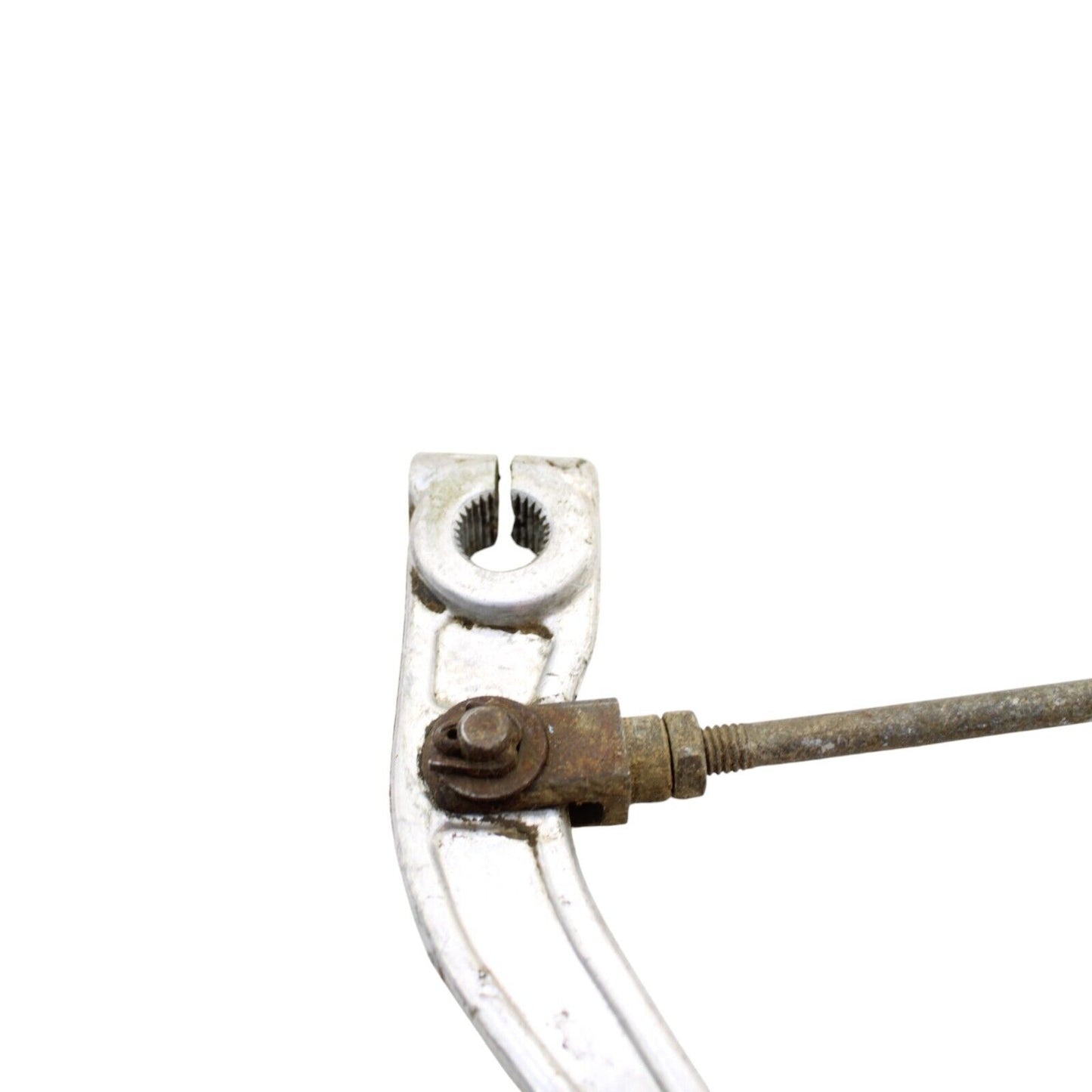 1982 YAMAHA YZ490 SHIFTER LINKAGE Shaft Shifter Mechanism Gear Selector SILVER