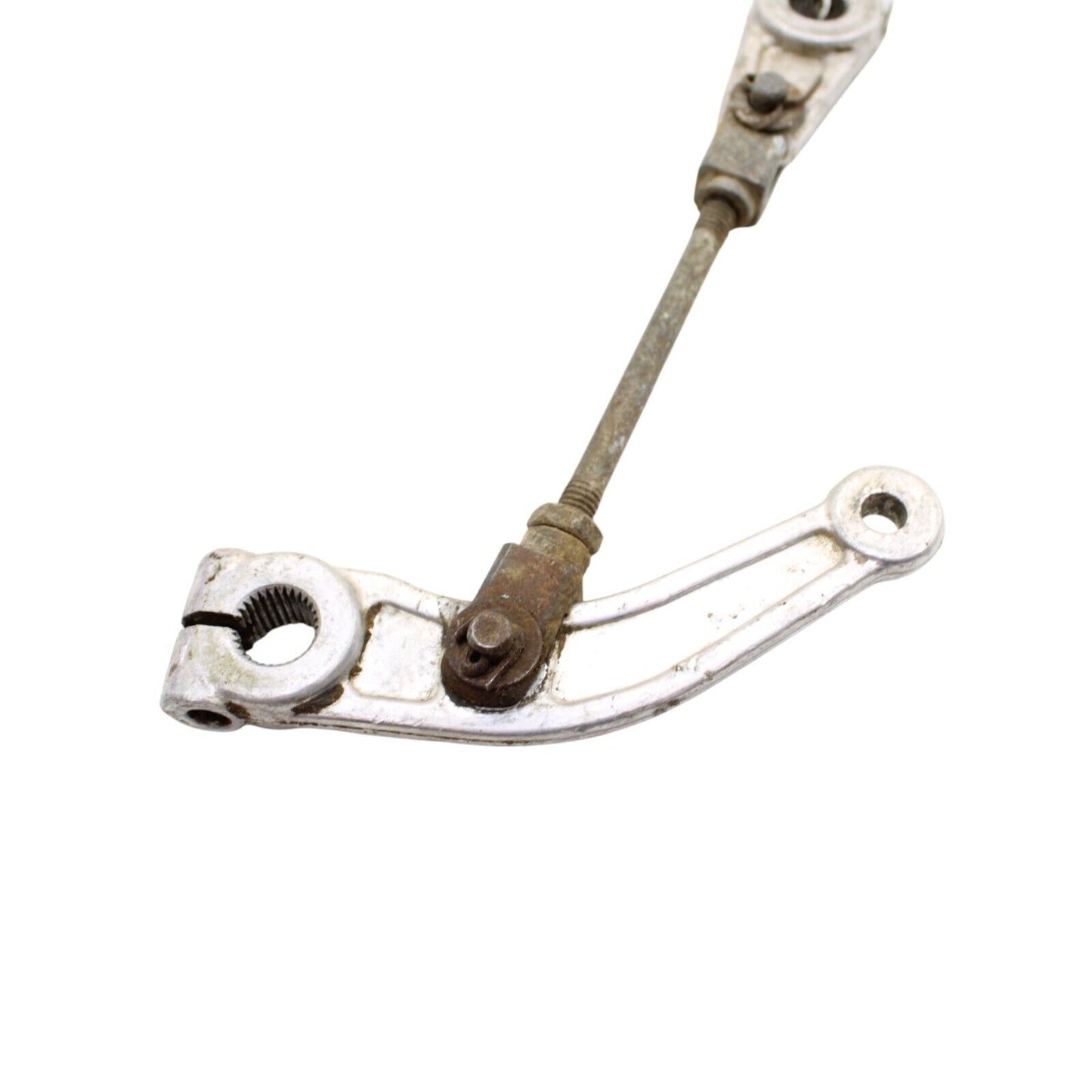 1982 YAMAHA YZ490 SHIFTER LINKAGE Shaft Shifter Mechanism Gear Selector SILVER