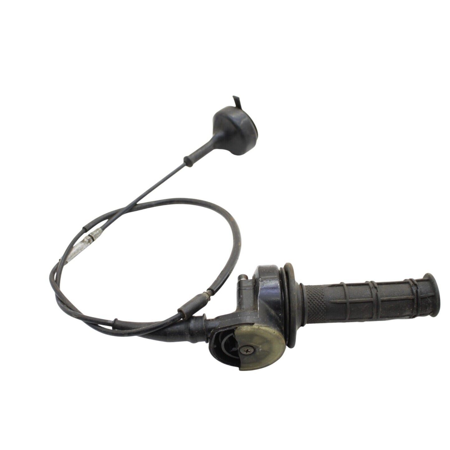 1982 YAMAHA YZ490 Throttle Assembly CABLE GRIP STOCK BLACK