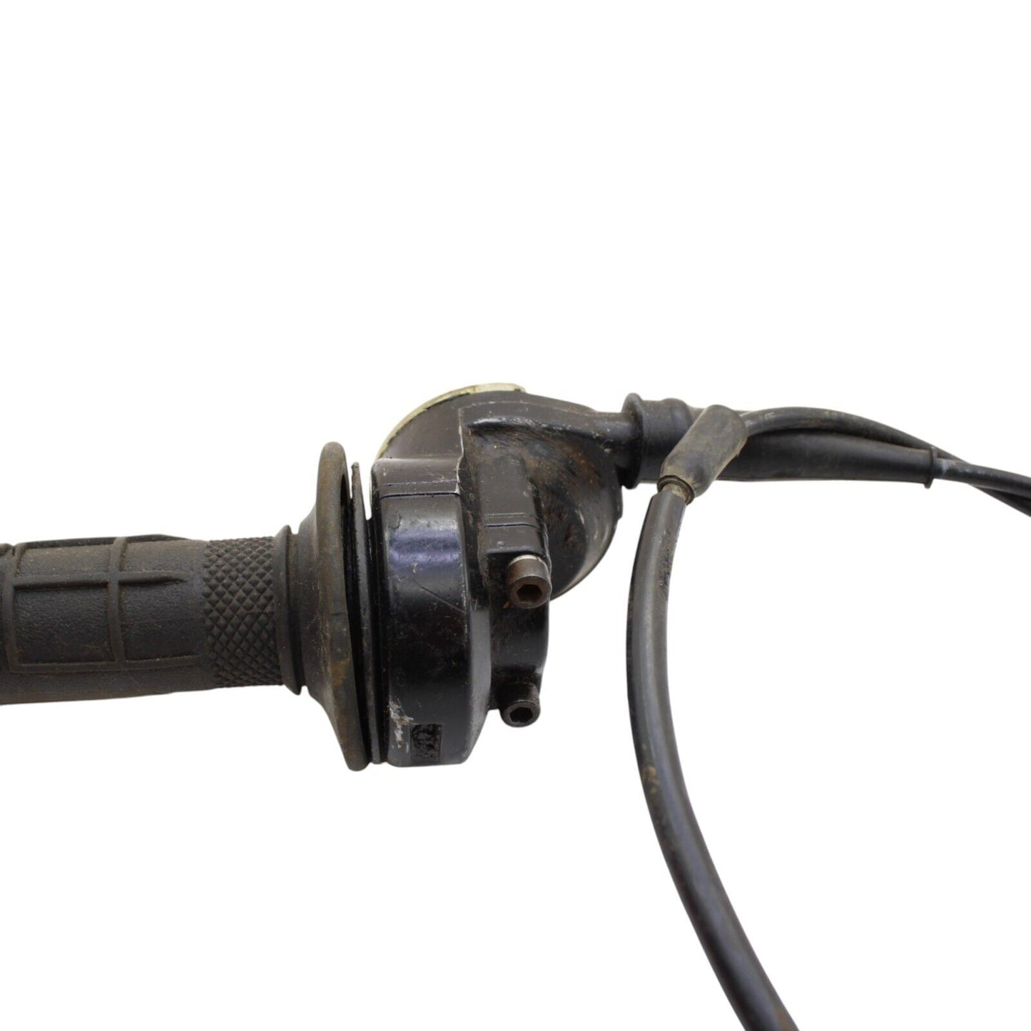 1982 YAMAHA YZ490 Throttle Assembly CABLE GRIP STOCK BLACK