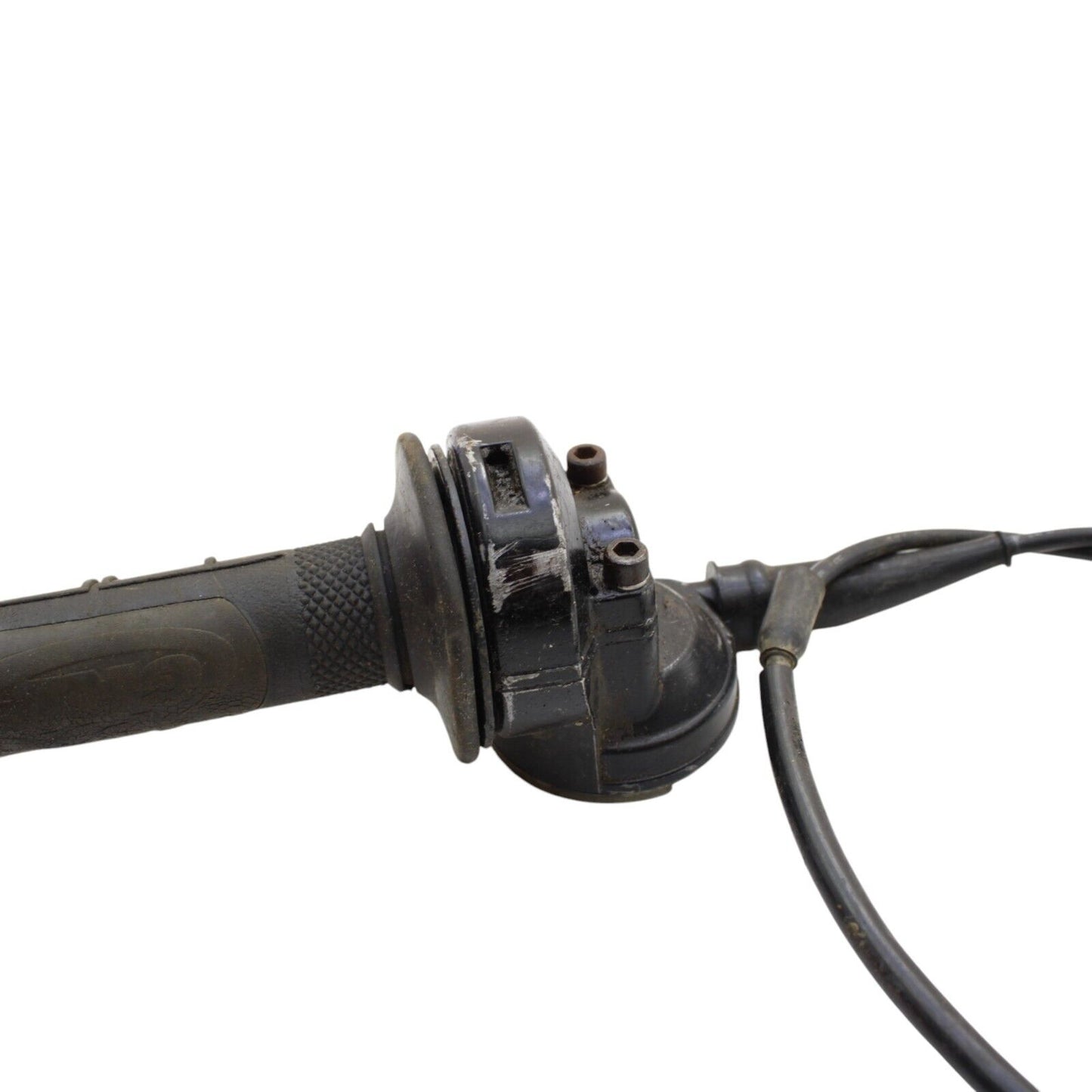 1982 YAMAHA YZ490 Throttle Assembly CABLE GRIP STOCK BLACK