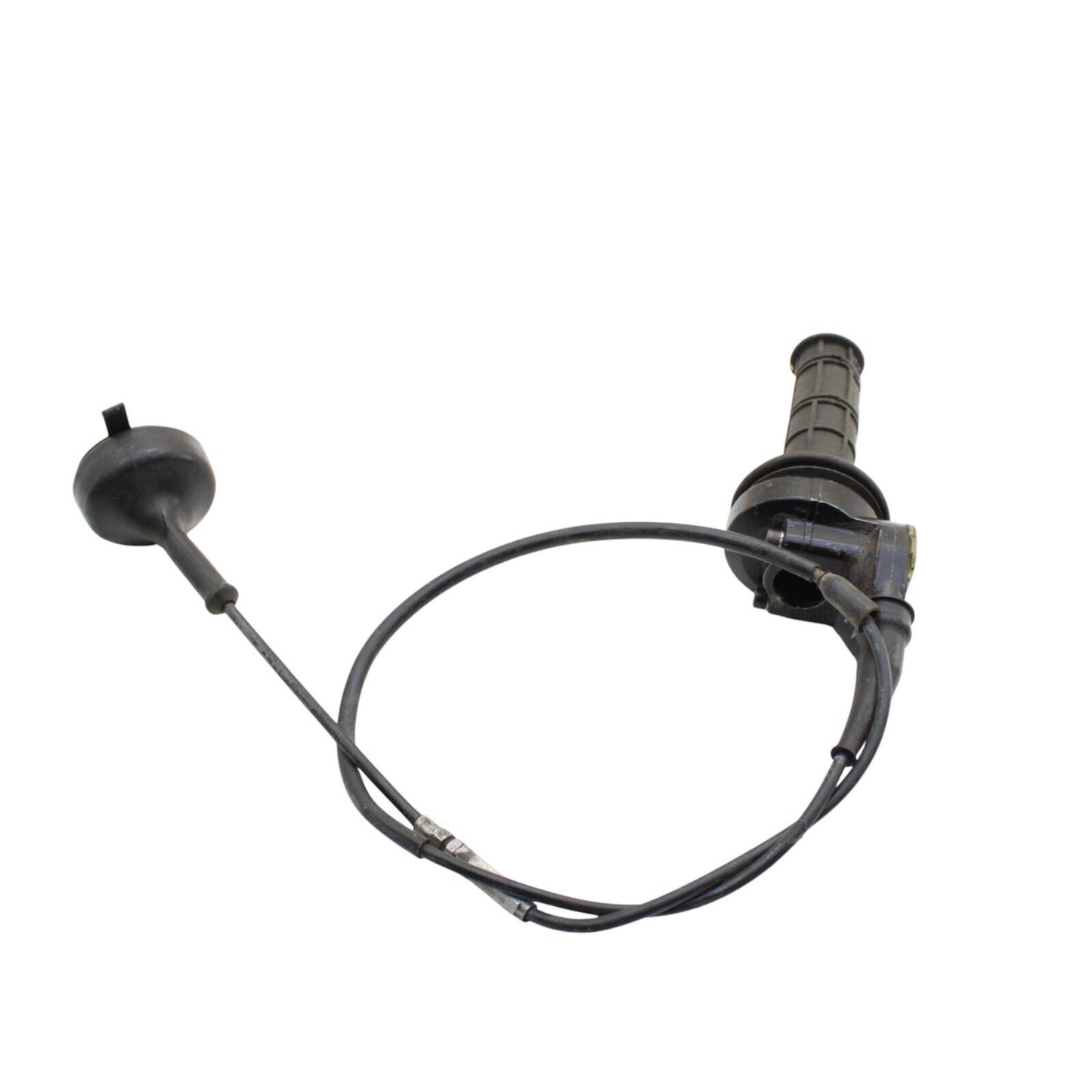 1982 YAMAHA YZ490 Throttle Assembly CABLE GRIP STOCK BLACK