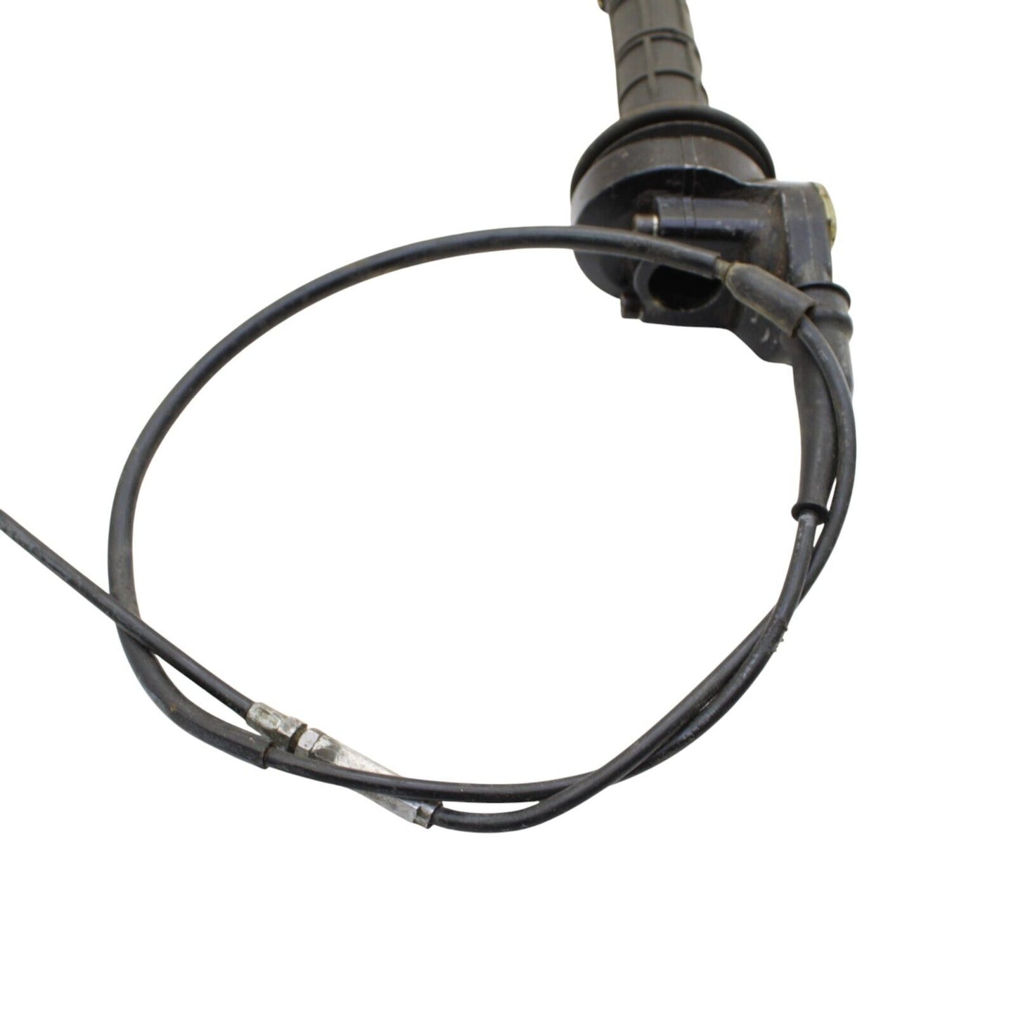 1982 YAMAHA YZ490 Throttle Assembly CABLE GRIP STOCK BLACK