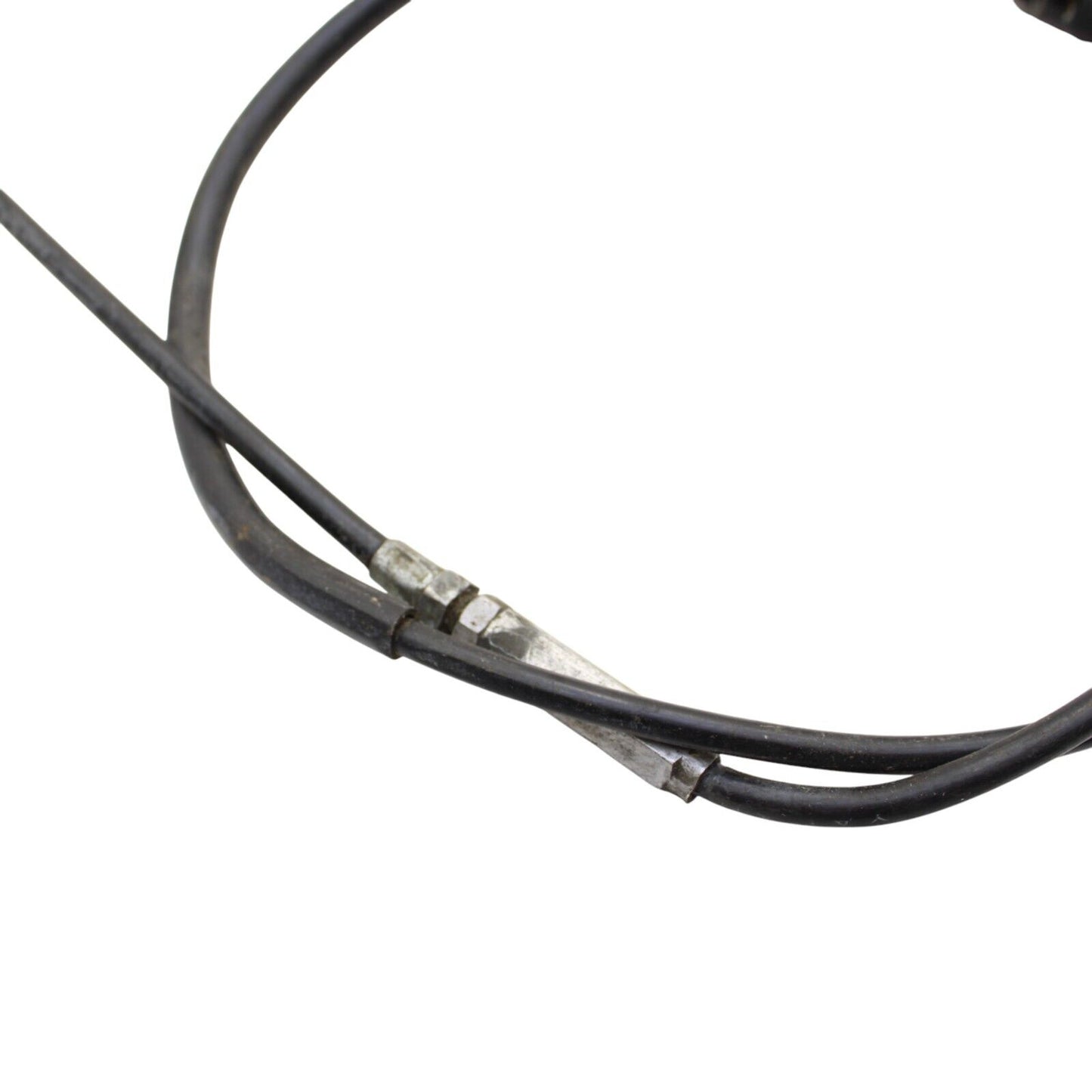 1982 YAMAHA YZ490 Throttle Assembly CABLE GRIP STOCK BLACK