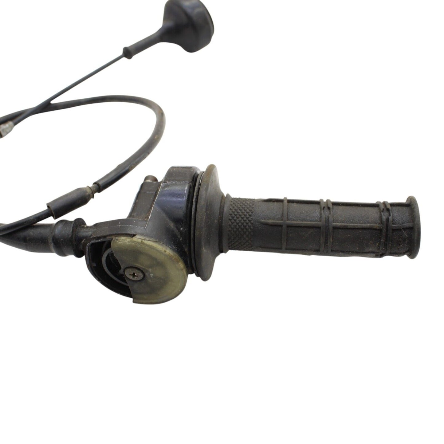 1982 YAMAHA YZ490 Throttle Assembly CABLE GRIP STOCK BLACK