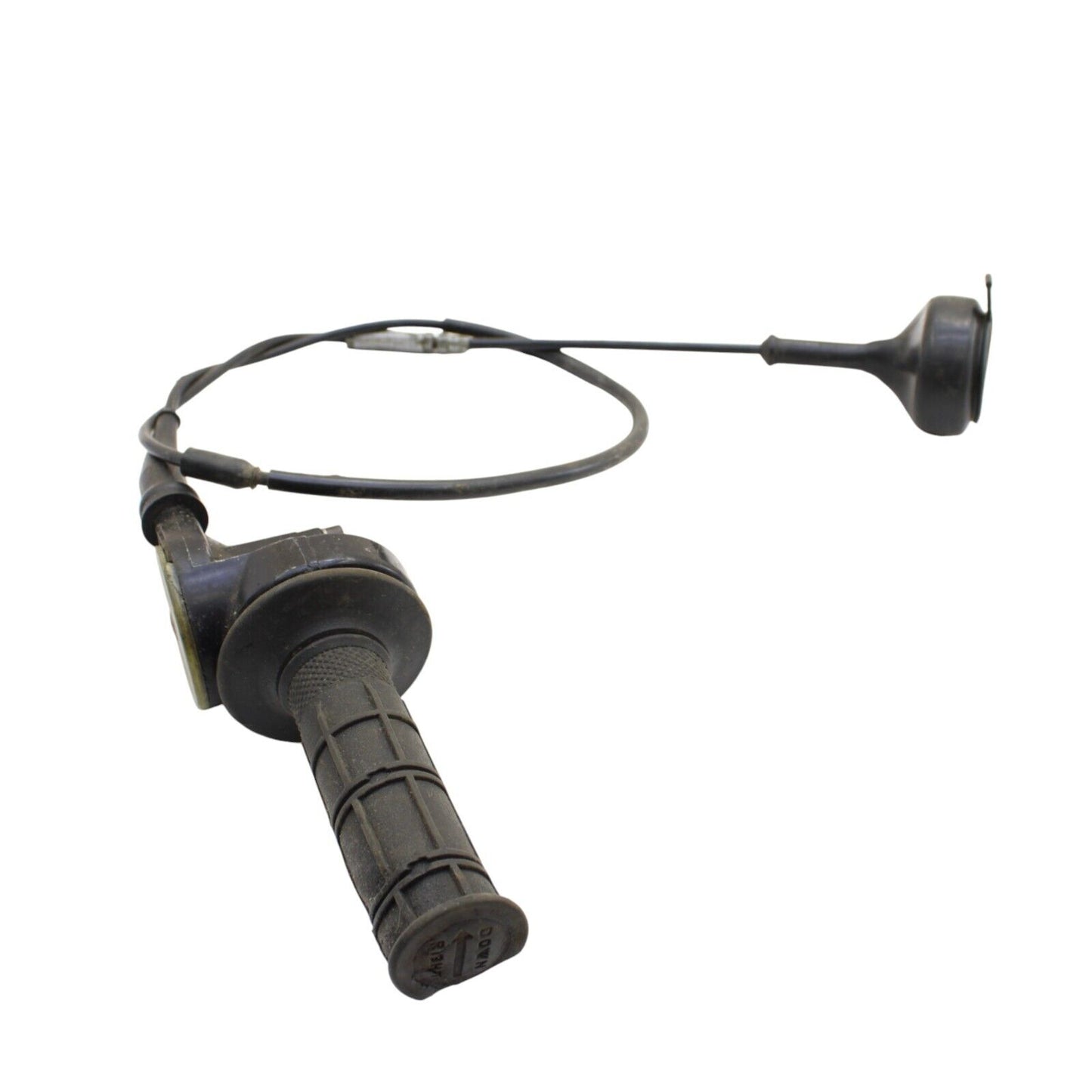 1982 YAMAHA YZ490 Throttle Assembly CABLE GRIP STOCK BLACK