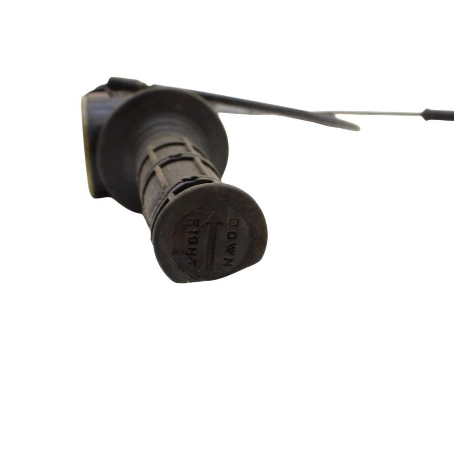 1982 YAMAHA YZ490 Throttle Assembly CABLE GRIP STOCK BLACK