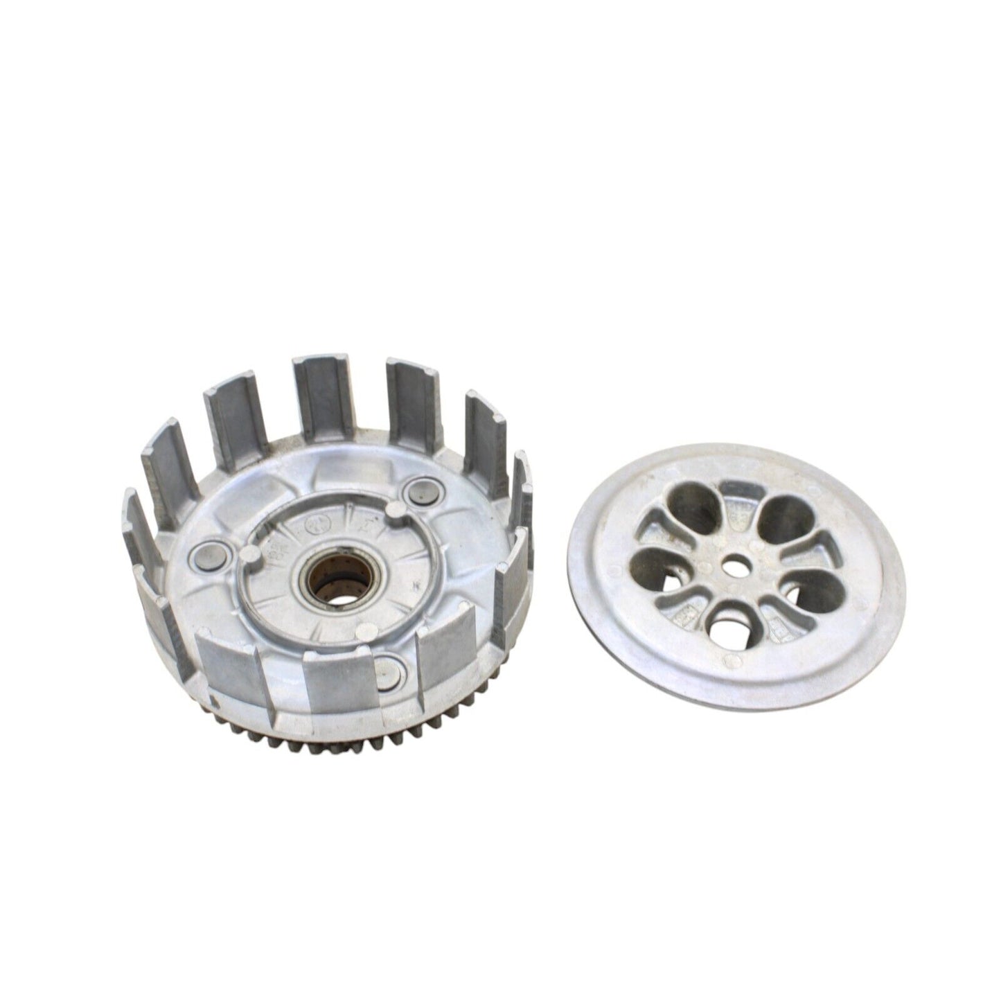 2004 2005 YAMAHA YZ250F CLUTCH BASKET ENGINE MOTOR HUB CENTER SILVER STOCK