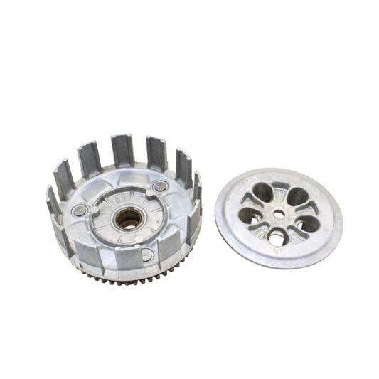 2004 2005 YAMAHA YZ250F CLUTCH BASKET ENGINE MOTOR HUB CENTER SILVER STOCK