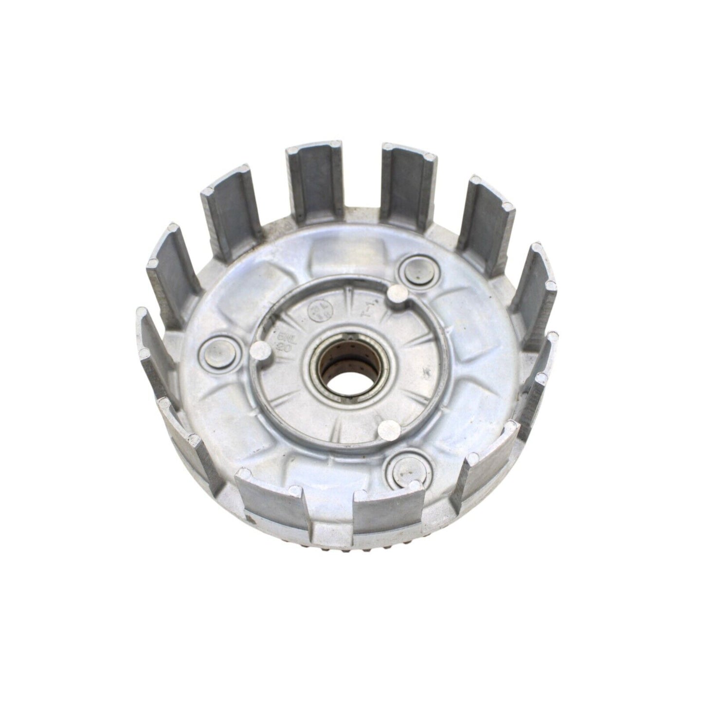 2004 2005 YAMAHA YZ250F CLUTCH BASKET ENGINE MOTOR HUB CENTER SILVER STOCK