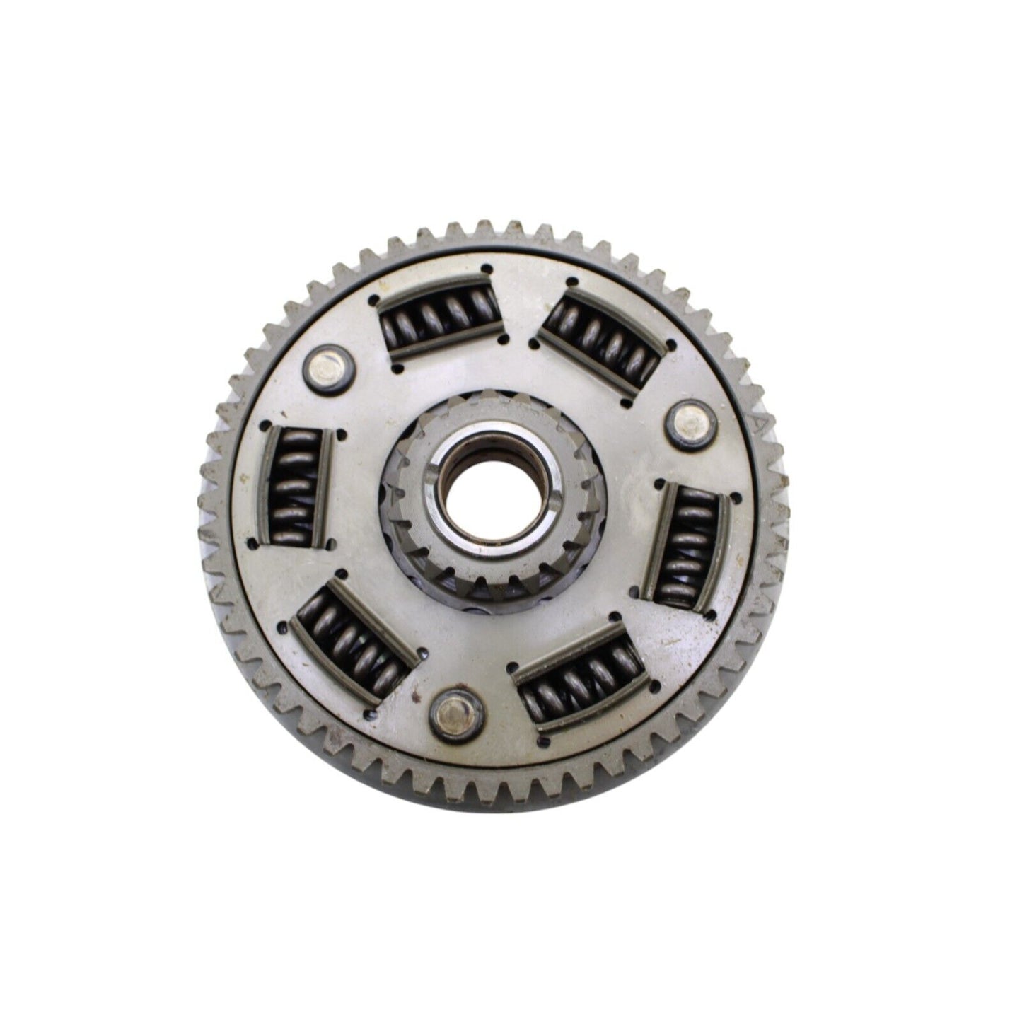 2004 2005 YAMAHA YZ250F CLUTCH BASKET ENGINE MOTOR HUB CENTER SILVER STOCK