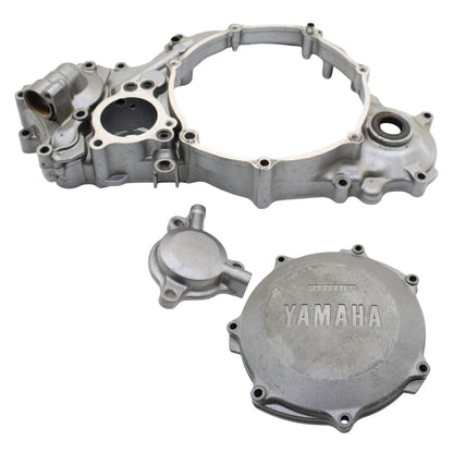 1998 1999 Yamaha YZ400F Right Crankcase Crank Case Clutch Cover Water Pump